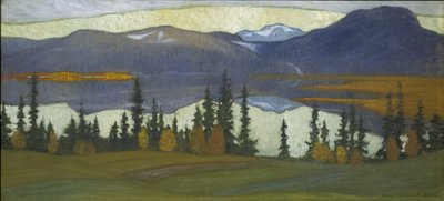 View from Klocka by Helmer Osslund