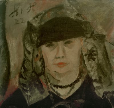 Portrait of Madame Aas by Helmut Kolle