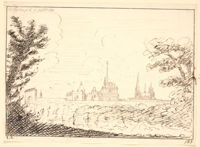 View of Notre-Dame-de-la-Miséricorde, Bordeaux by Hem
