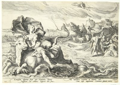 The Abduction of Europa by Hendrick Goltzius