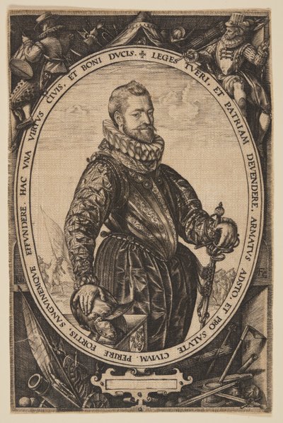 Jacques de la Faille by Hendrick Goltzius