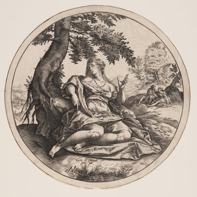 Judah and Thamar by Hendrick Goltzius