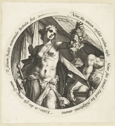 Judith with the Head of Holofernes by Hendrick Goltzius
