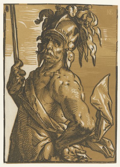 Mars by Hendrick Goltzius