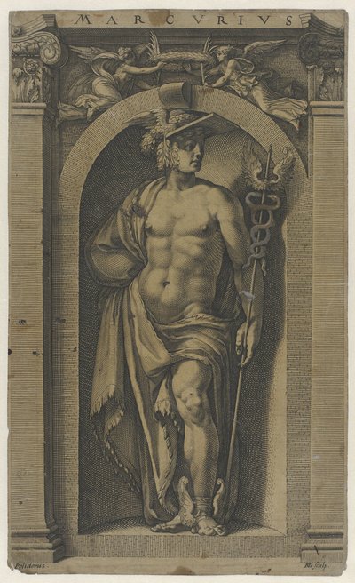 Mercury by Hendrick Goltzius