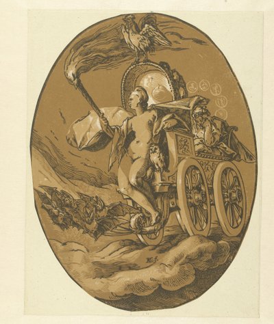 Nox, Gods and Goddesses (series title) by Hendrick Goltzius