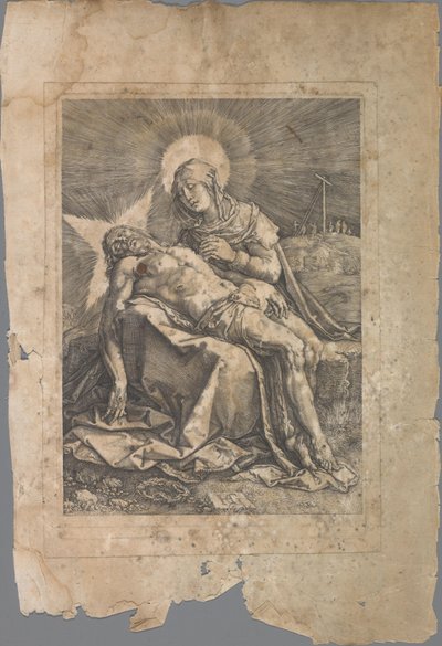 Pietà by Hendrick Goltzius