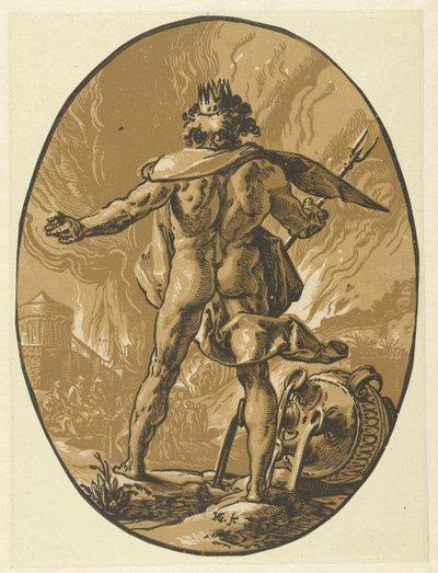 Pluto Gods and Goddesses (series title) by Hendrick Goltzius