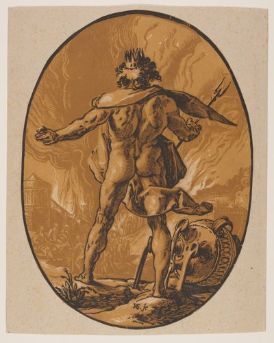Pluto, from The Deities by Hendrick Goltzius