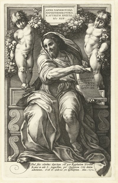 Prophet Isaiah by Hendrick Goltzius
