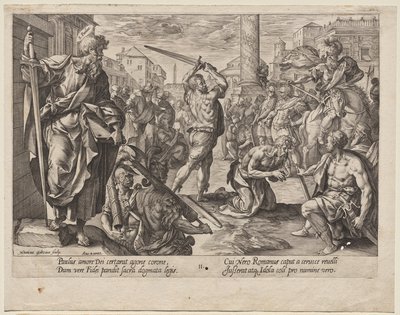 St. Paul by Hendrick Goltzius
