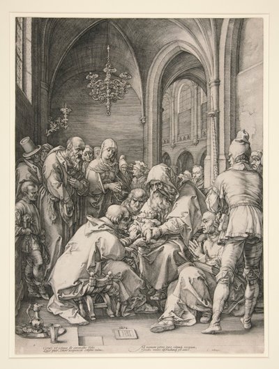 The Circumcision by Hendrick Goltzius