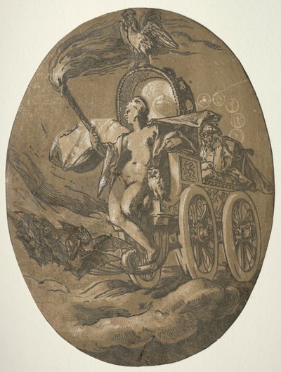 The Deities: Nox by Hendrick Goltzius