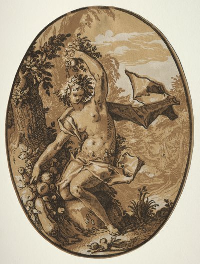 The Deities: Proserpine by Hendrick Goltzius