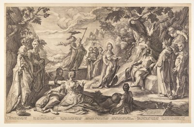 The Judgement of Midas by Hendrick Goltzius