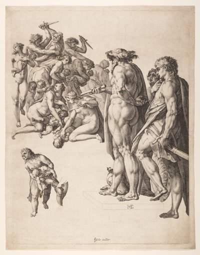 The Massacre of the Innocents by Hendrick Goltzius