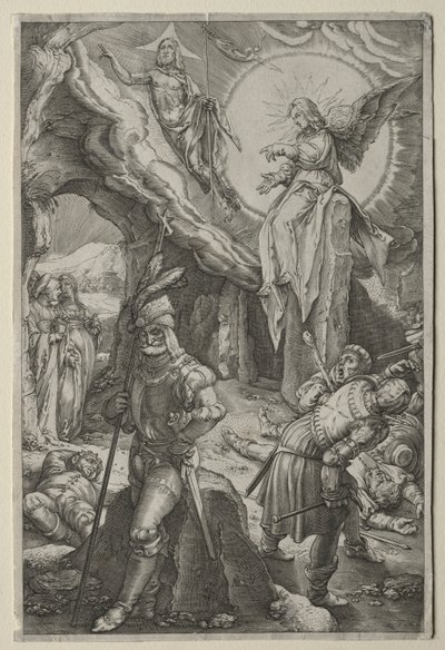 The Passion: The Resurrection by Hendrick Goltzius