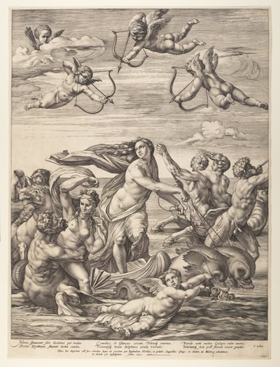 The Triumph of Galatea by Hendrick Goltzius