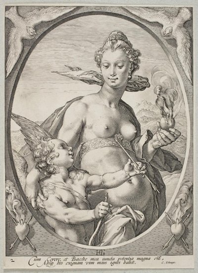 Venus by Hendrick Goltzius