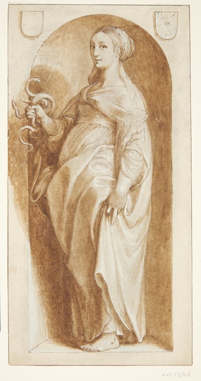 Wisdom by Hendrick Goltzius