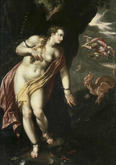 Perseus and Andromeda, c.1600 by Hendrick de Clerck