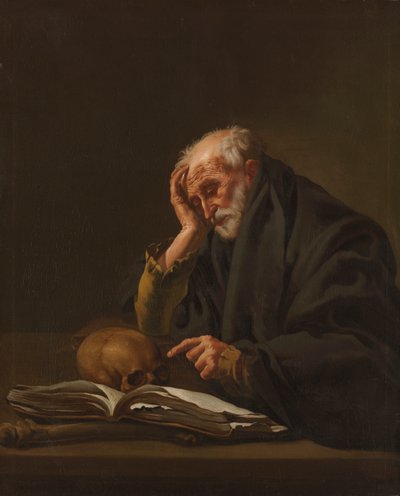 Saint Jerome by Hendrick ter Brugghen