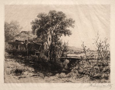 The Deserted Mill by Hendrik Dirk Kruseman van Elten