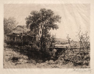 The Deserted Mill, 1883 by Hendrik Dirk Kruseman van Elten