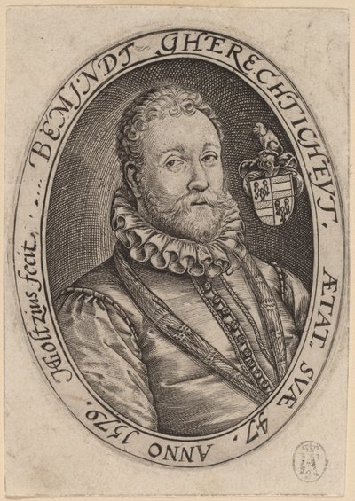 Adriaen van Swieten by Hendrik Goltzius