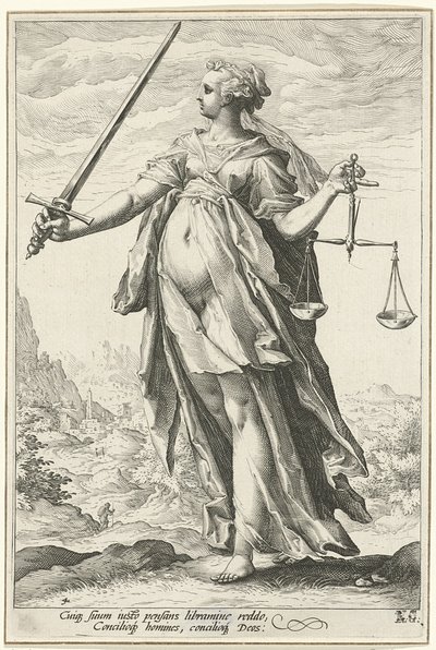 Fairness Justice by Hendrik Goltzius