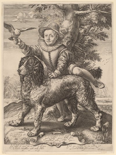 Frederik de Vries by Hendrik Goltzius
