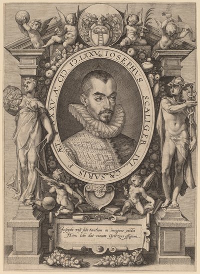 Josephus Justus Scaliger by Hendrik Goltzius