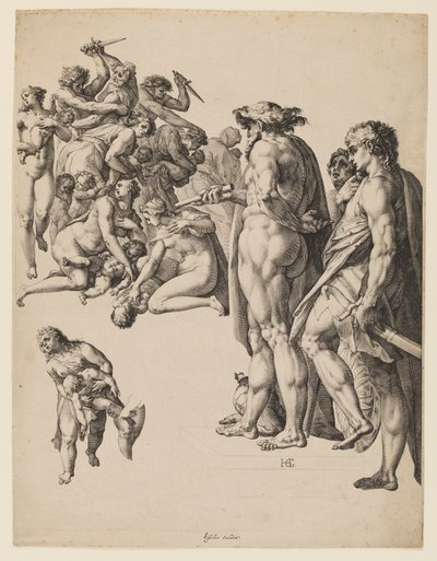 Massacre of the Innocents by Hendrik Goltzius