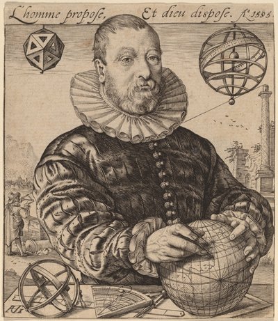 Nicolaus Petri van Deventer by Hendrik Goltzius