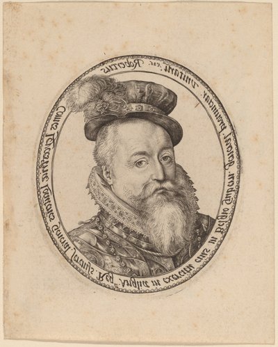 Robert Dudley, Earl of Leicester by Hendrik Goltzius