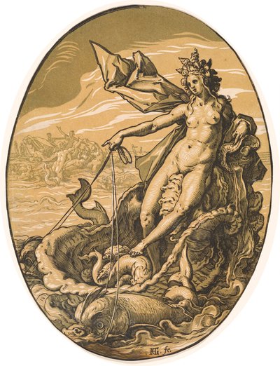 Tethys by Hendrik Goltzius