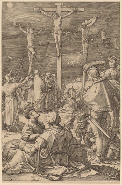 The Crucifixion by Hendrik Goltzius