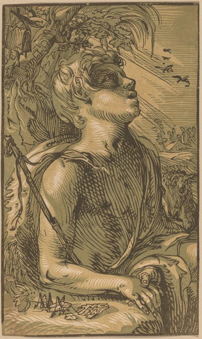 The Young Saint John the Baptist by Hendrik Goltzius