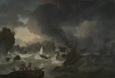 The Shipwreck by Hendrik Kobell