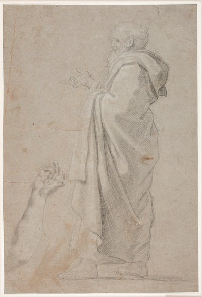 Standing Monk. Study of an Arm by Hendrik Krock