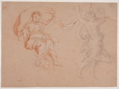 Two Studies of Women by Hendrik Krock