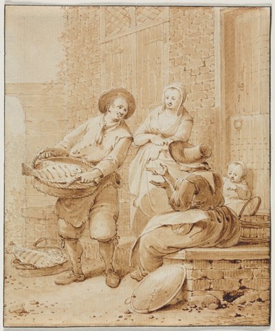 The Fish Monger by Hendrik Meijer