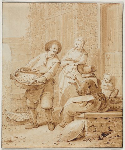 The Fish Monger by Hendrik Meijer