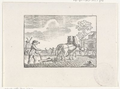 Farm Workers at Work by Hendrik Numan