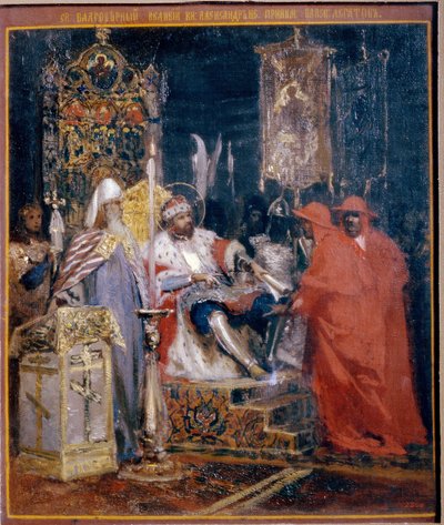 Alexander Nevsky by Henryk Siemiradzki