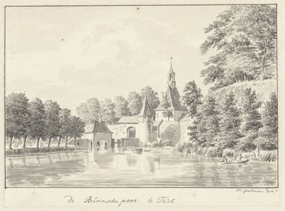The Burense Gate in Tiel by Hendrik Spilman