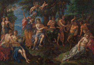 The Contest between Apollo and Pan by Hendrik de Clerck