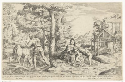 Return from Egypt by Hendrik van der Borcht (II)