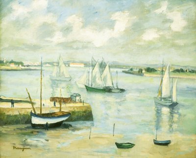 Concarneau by Henri Charles Manguin