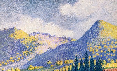 Mountainous Landscape by Henri Edmond Cross